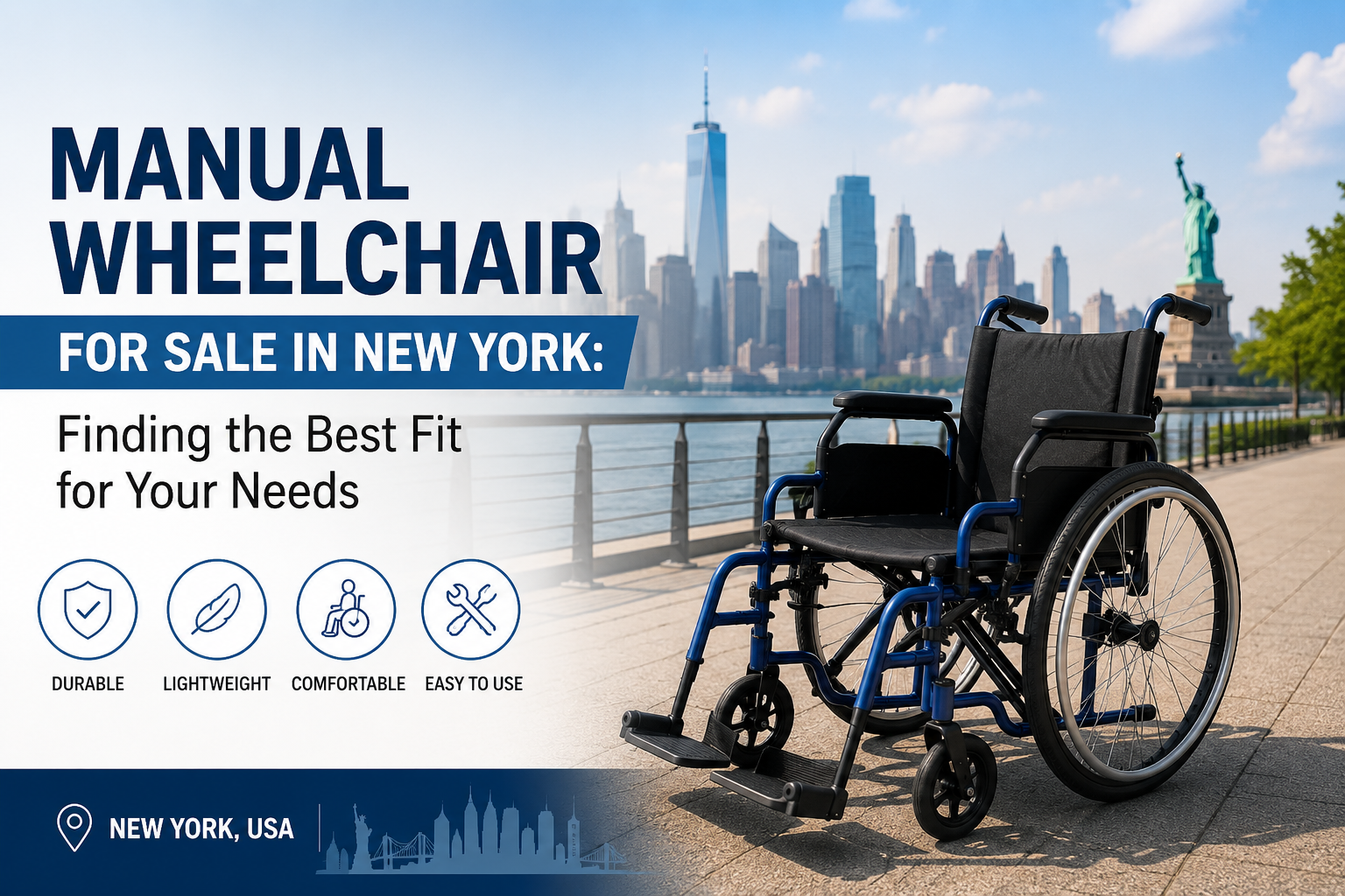 Manual Wheelchair for Sale in New York